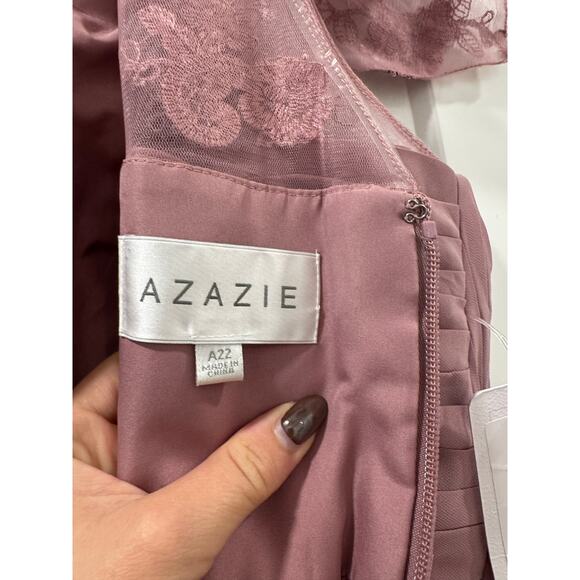 AZAZIE Vintage Mauve Adelyn A22 dress NWT - Picture 7 of 9